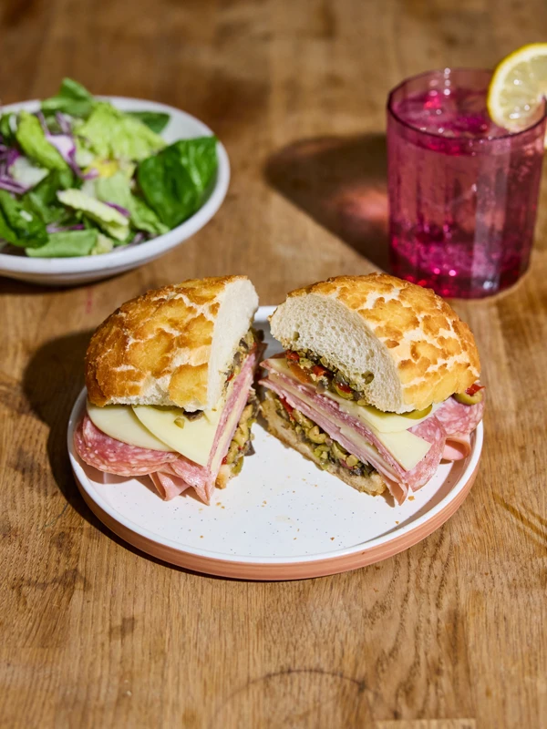 Dutch Crunch Split Sandwich